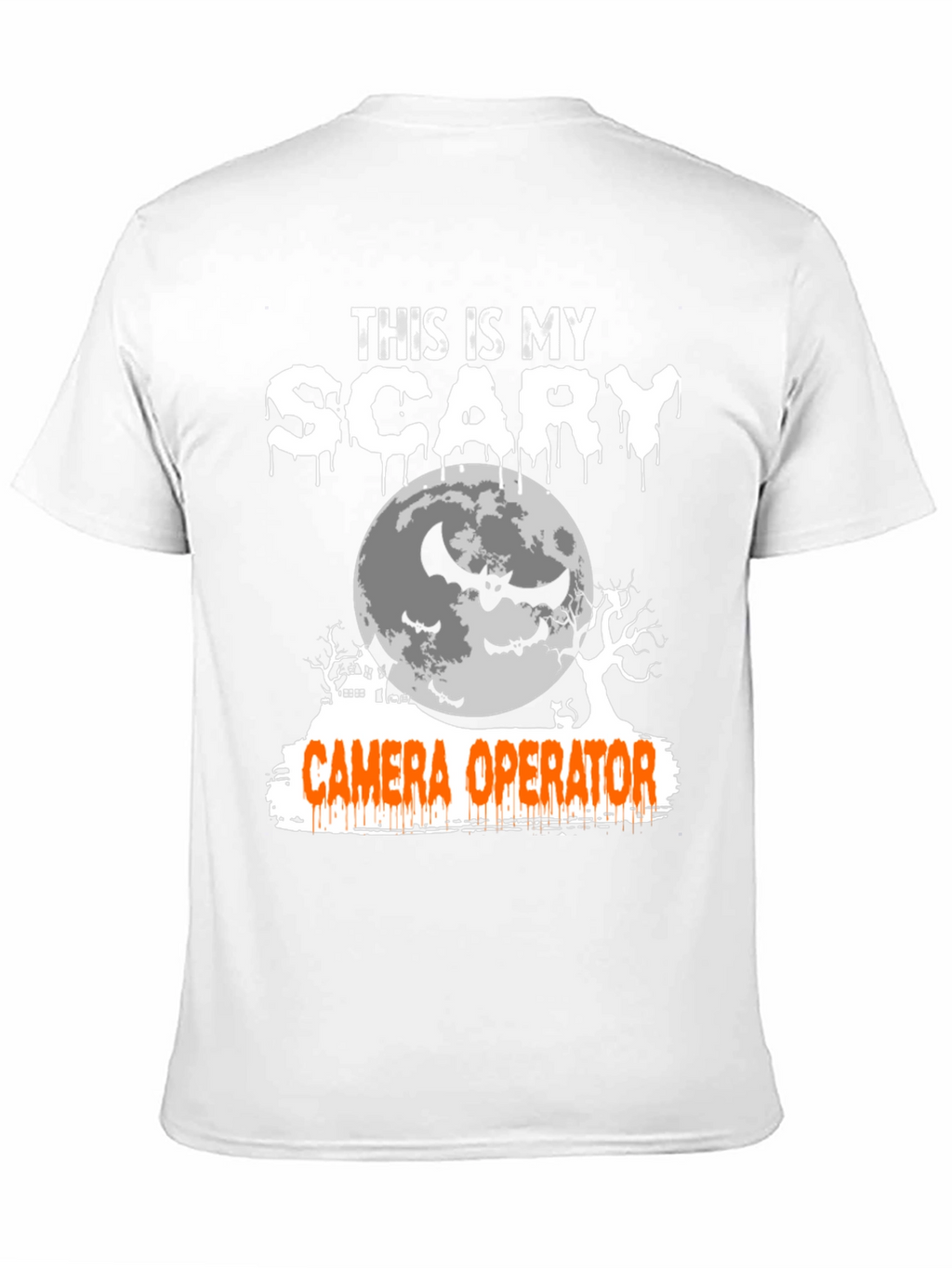 Scary Camera Operator Halloween T-Shirt