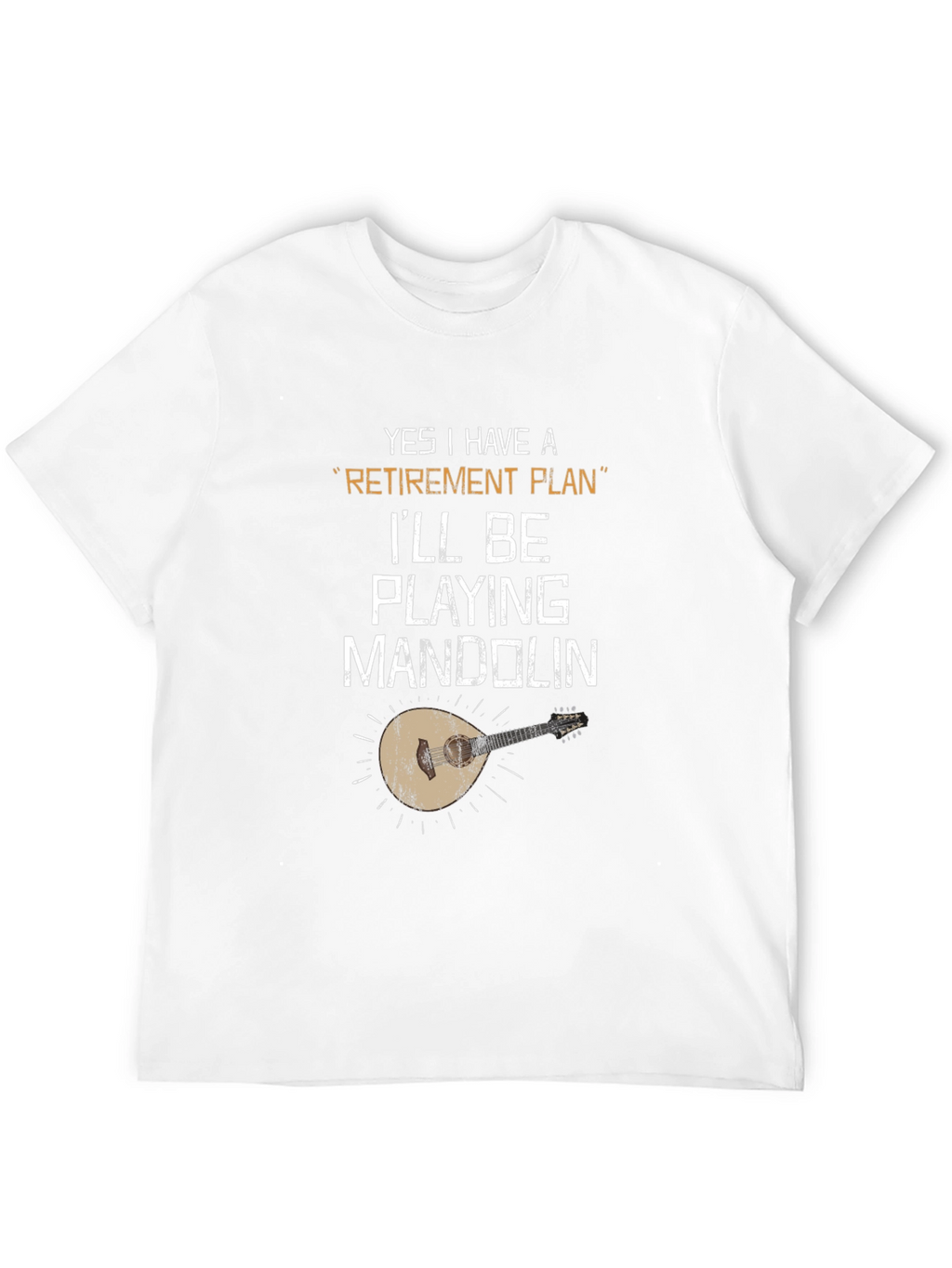 Retirement Plan Mandolin Player T-Shirt