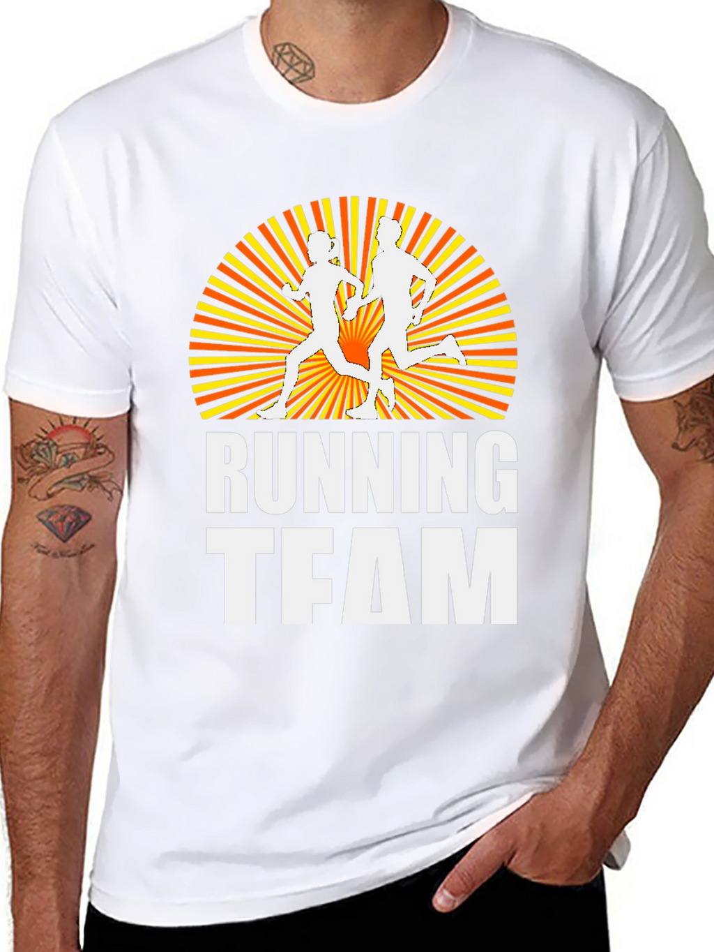 Running Team Graphic T-Shirt