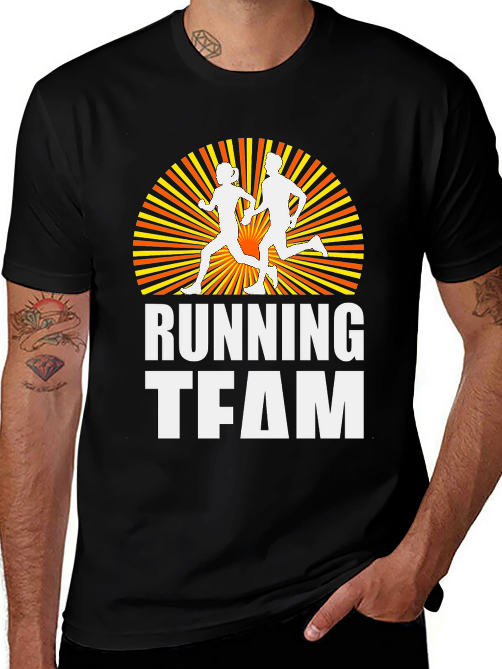 Running Team Graphic T-Shirt