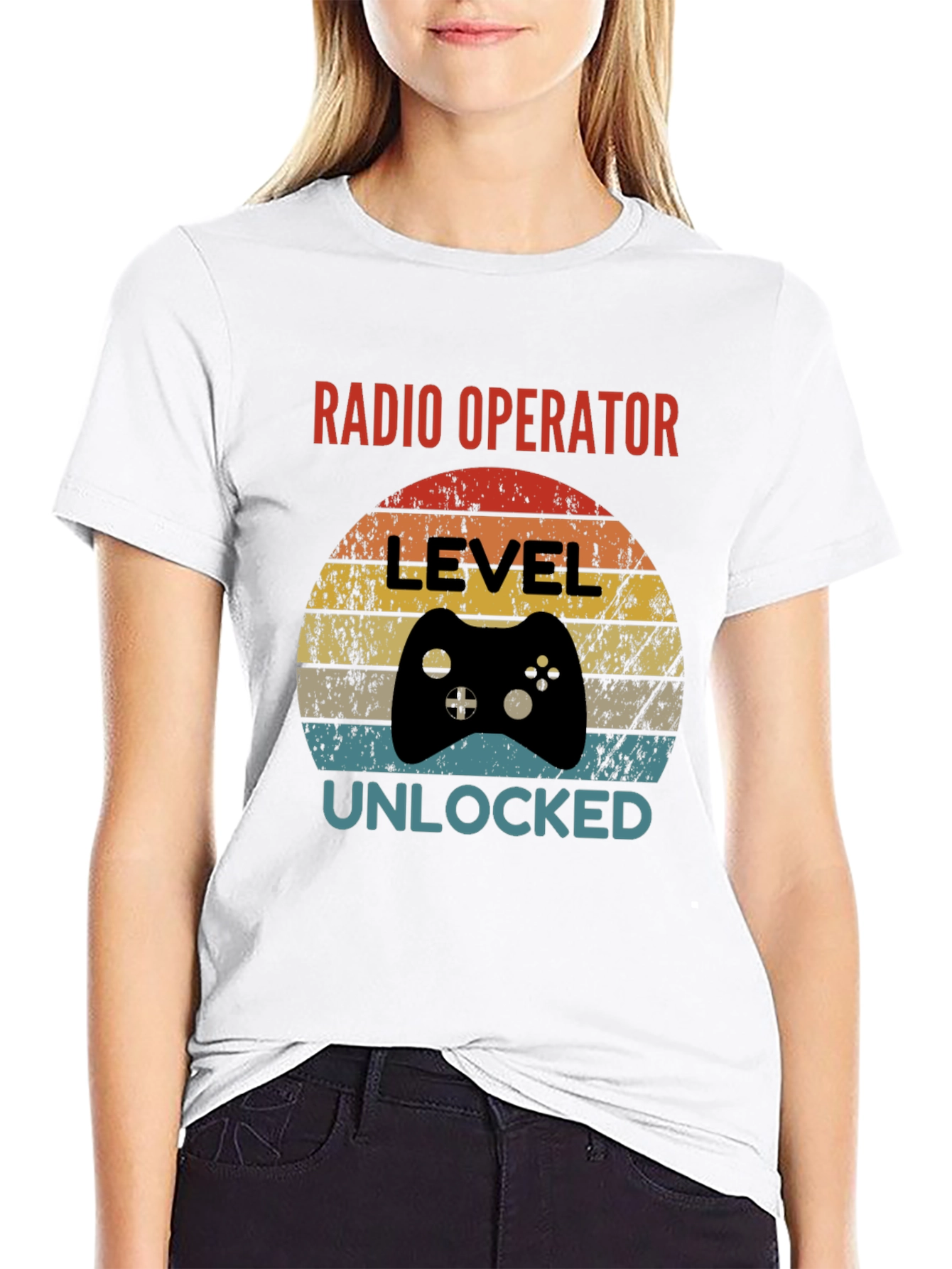 Radio Operator Level Unlocked T-Shirt