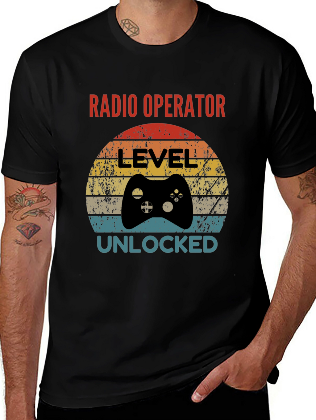 Radio Operator Level Unlocked T-Shirt