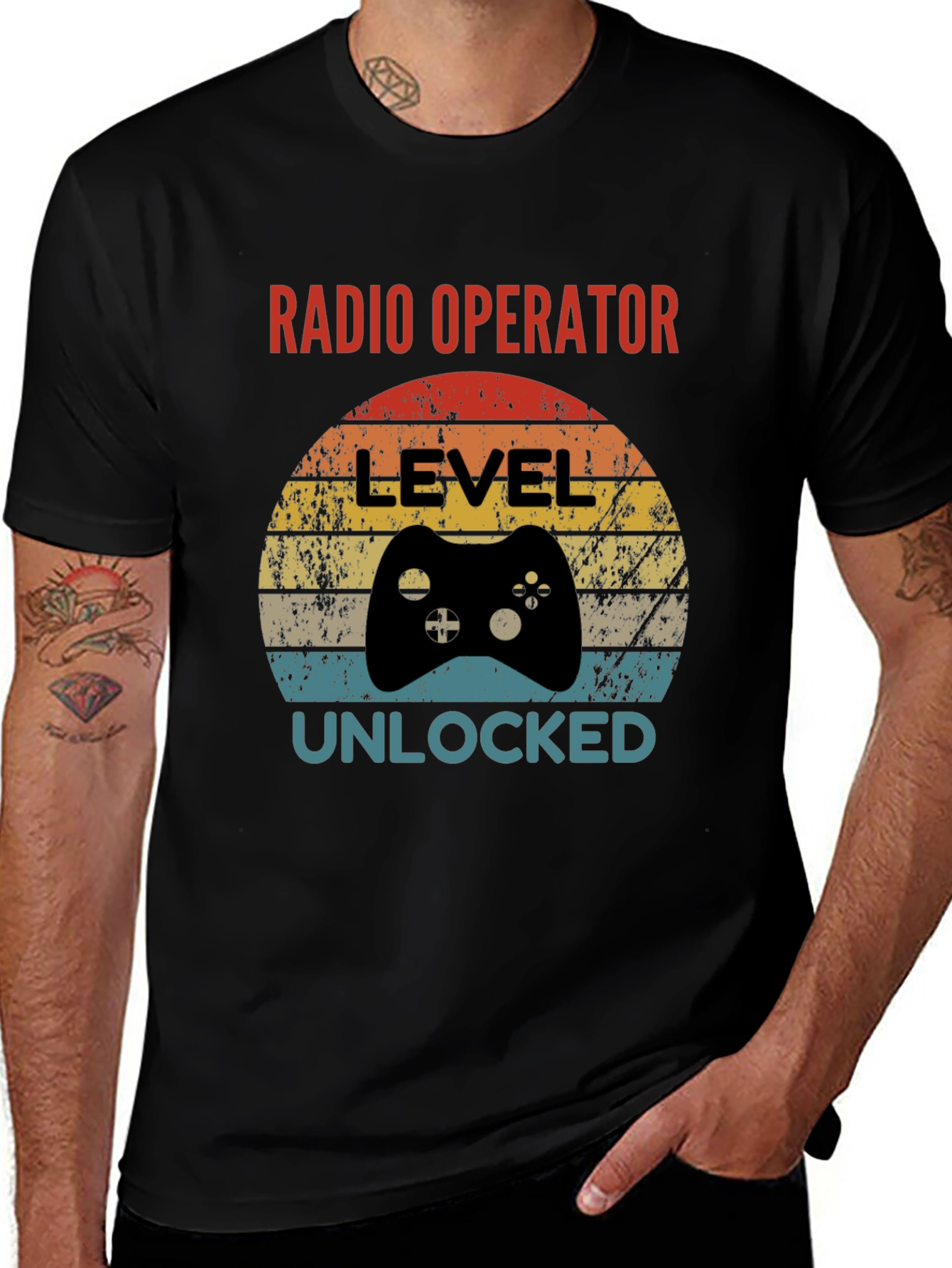 Radio Operator Level Unlocked T-Shirt