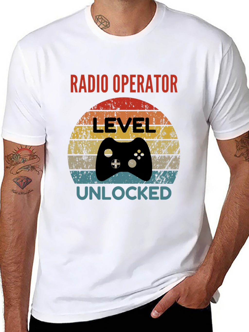Radio Operator Level Unlocked T-Shirt