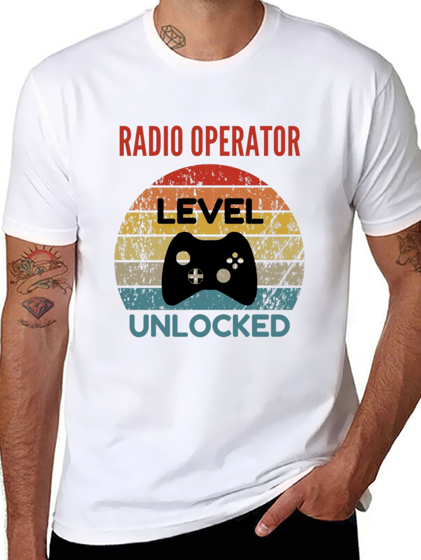Radio Operator Level Unlocked T-Shirt