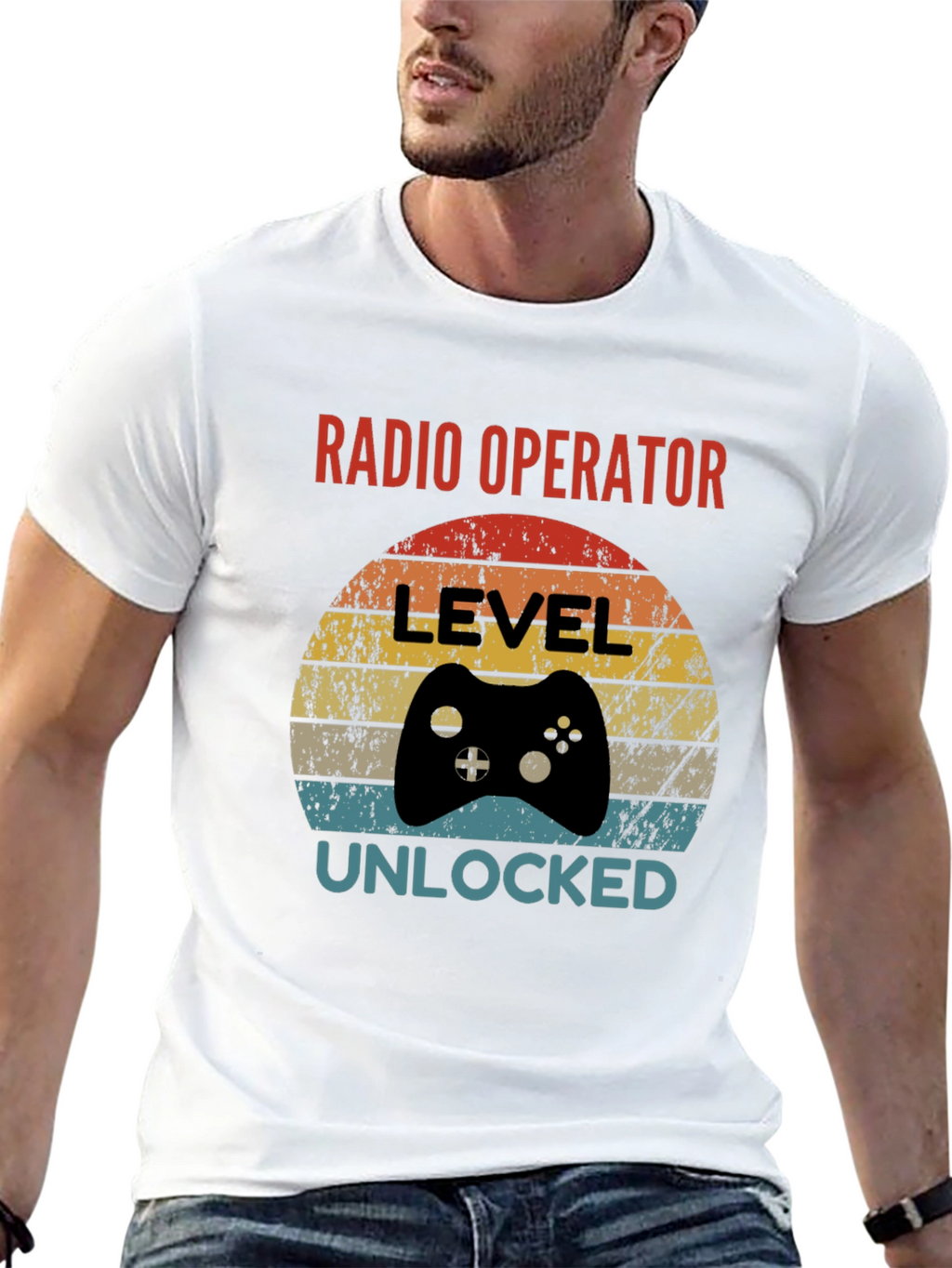 Radio Operator Level Unlocked T-Shirt