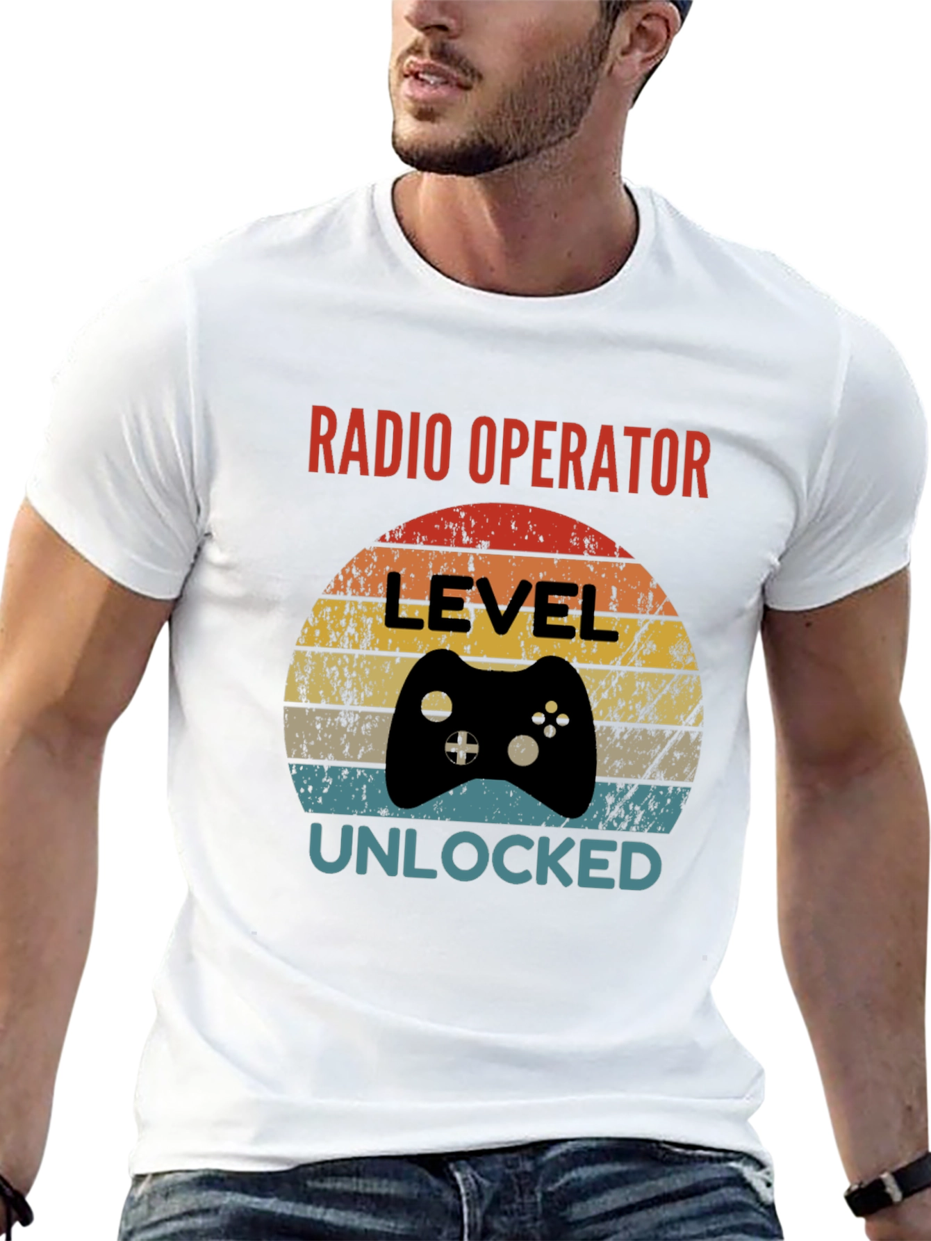Radio Operator Level Unlocked T-Shirt