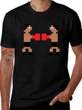 Retro Boxing Pixel Art T-Shirt