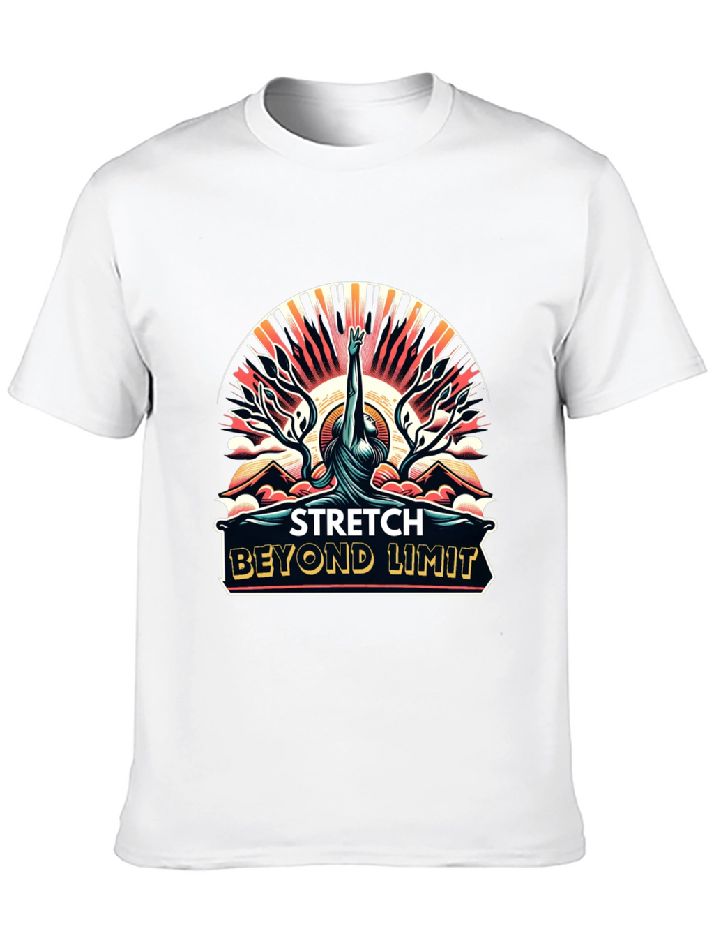 Stretch Beyond Limit Graphic T-Shirt - Unisex