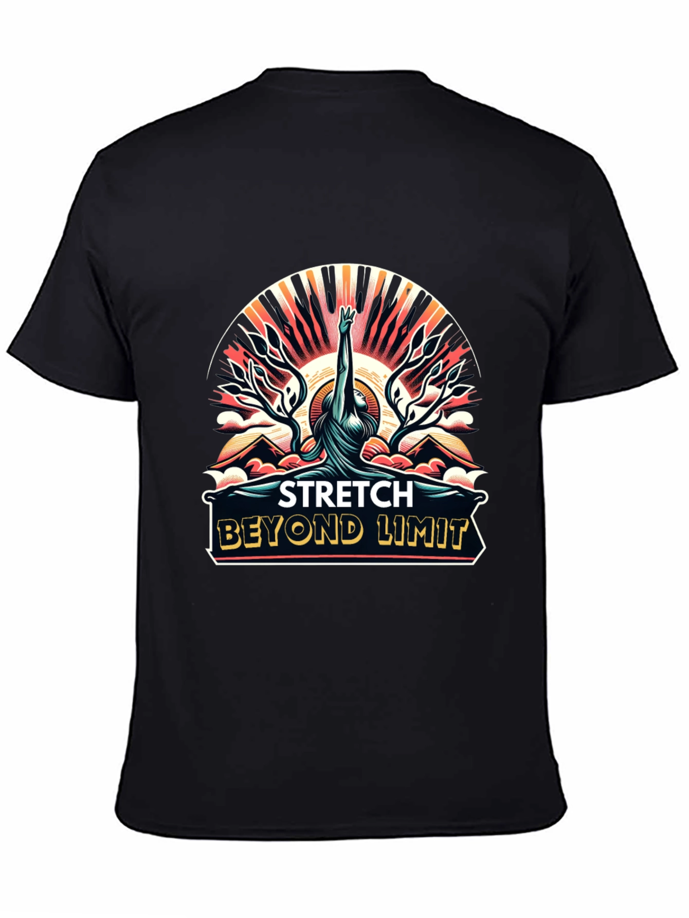 Stretch Beyond Limit Graphic T-Shirt - Unisex