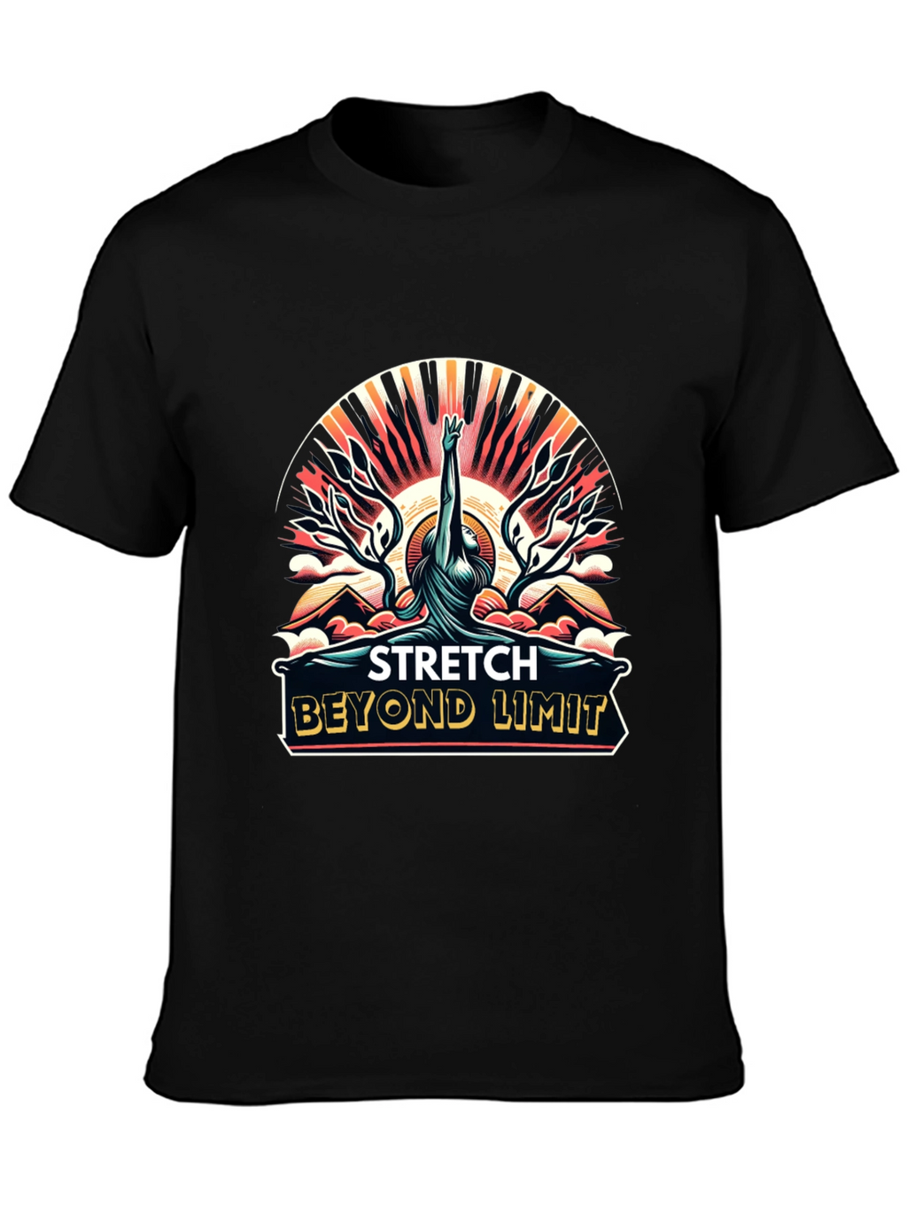 Stretch Beyond Limit Graphic T-Shirt - Unisex