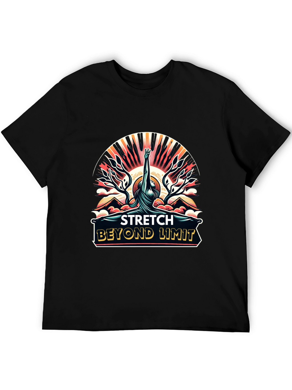 Stretch Beyond Limit Graphic T-Shirt - Unisex