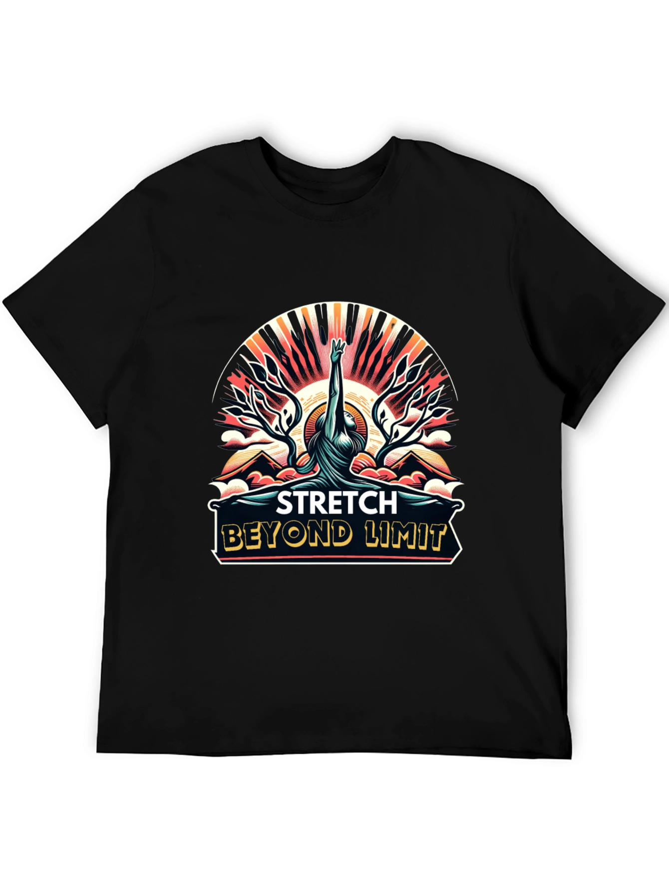Stretch Beyond Limit Graphic T-Shirt - Unisex