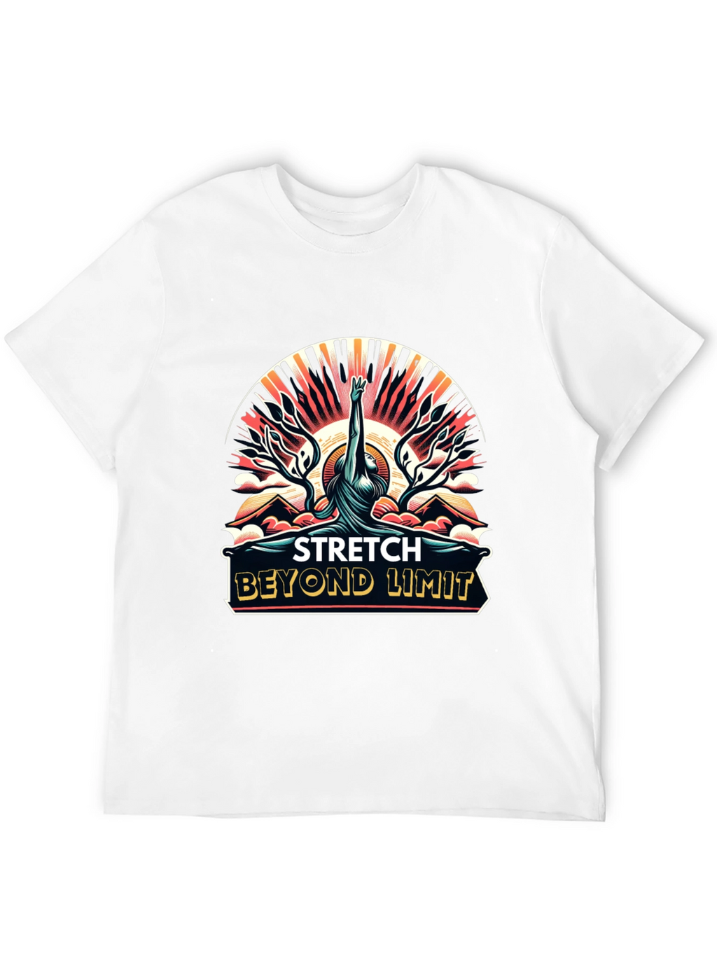 Stretch Beyond Limit Graphic T-Shirt - Unisex