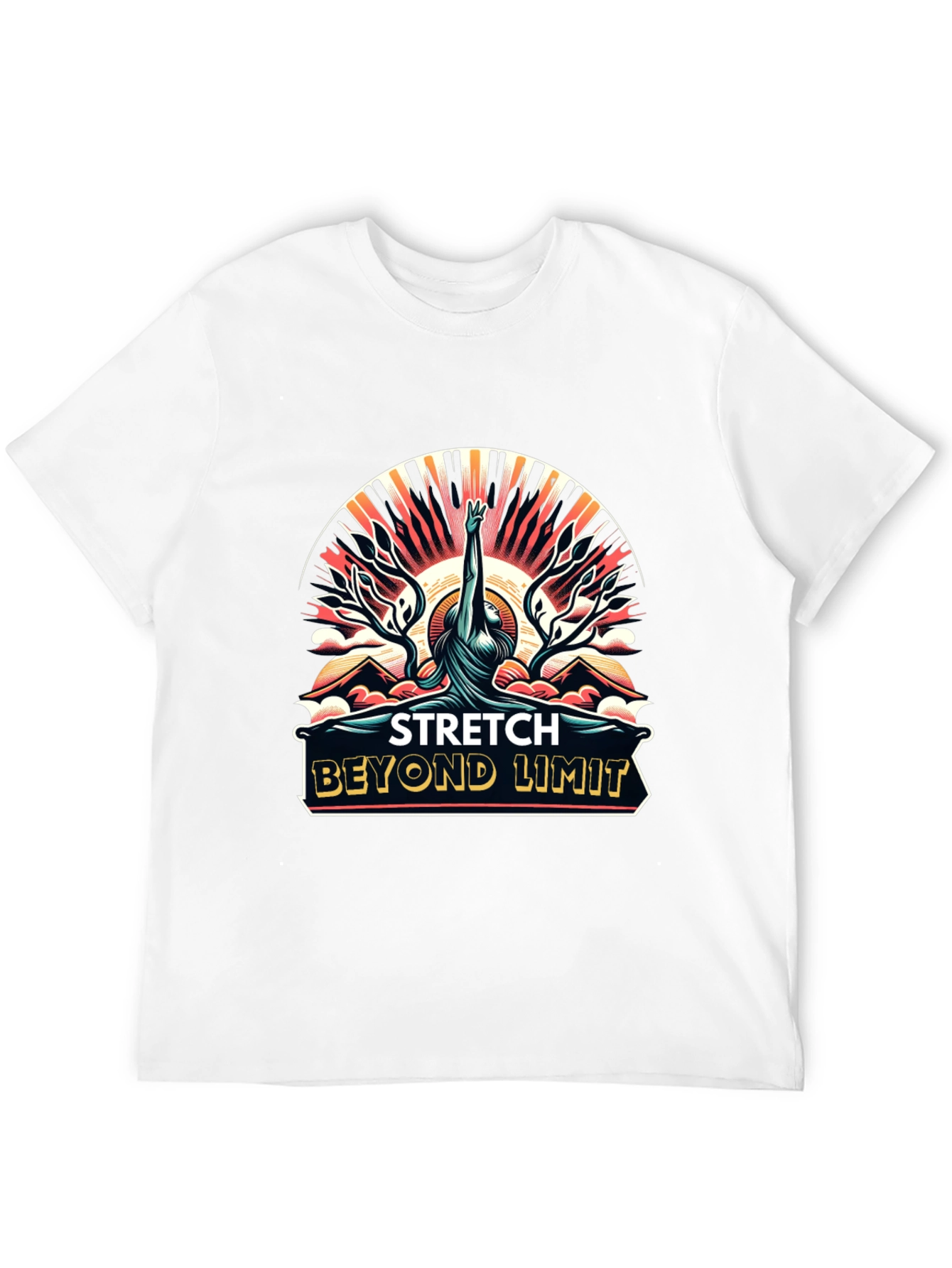Stretch Beyond Limit Graphic T-Shirt - Unisex