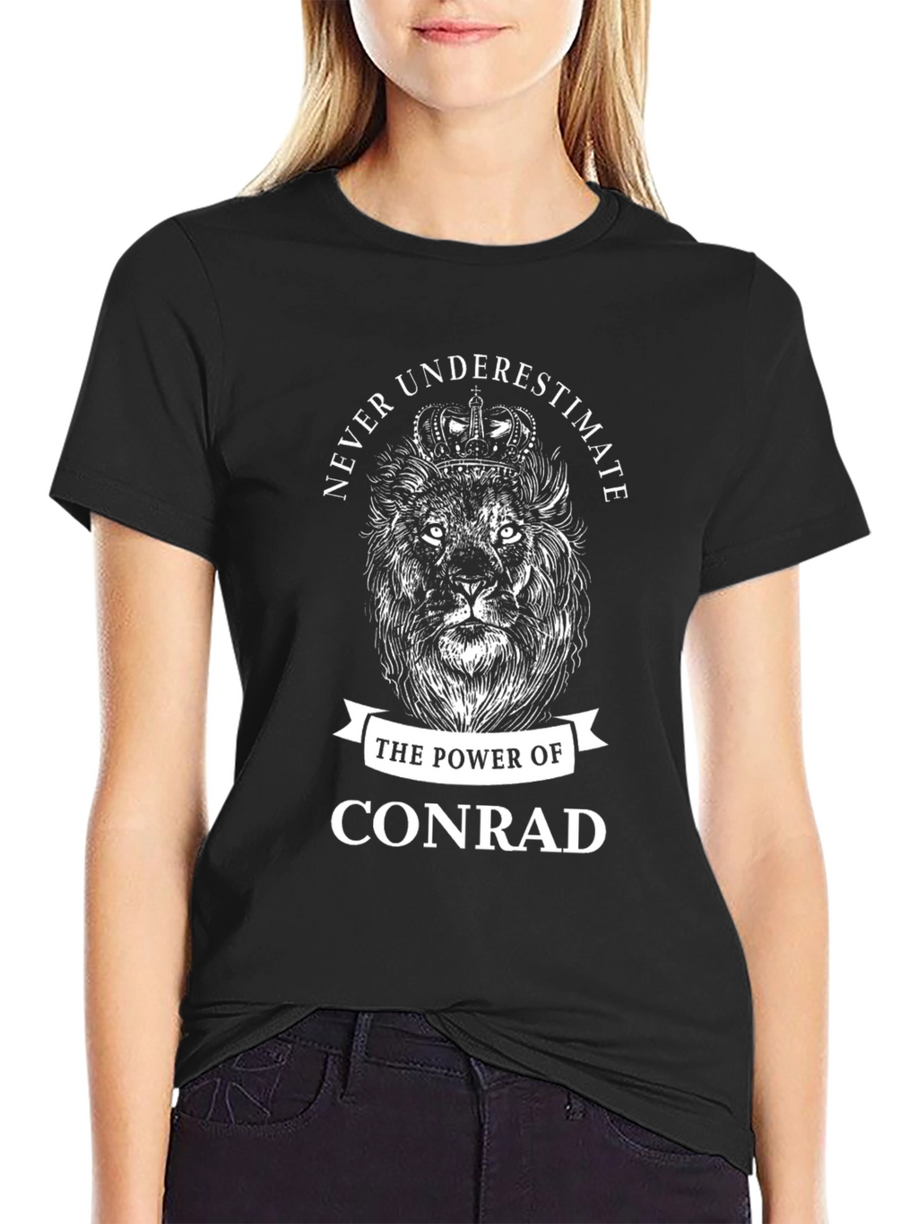 Never Underestimate Conrad Lion T-Shirt