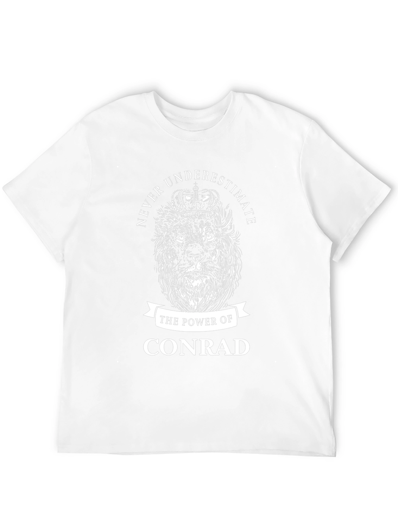 Never Underestimate Conrad Lion T-Shirt