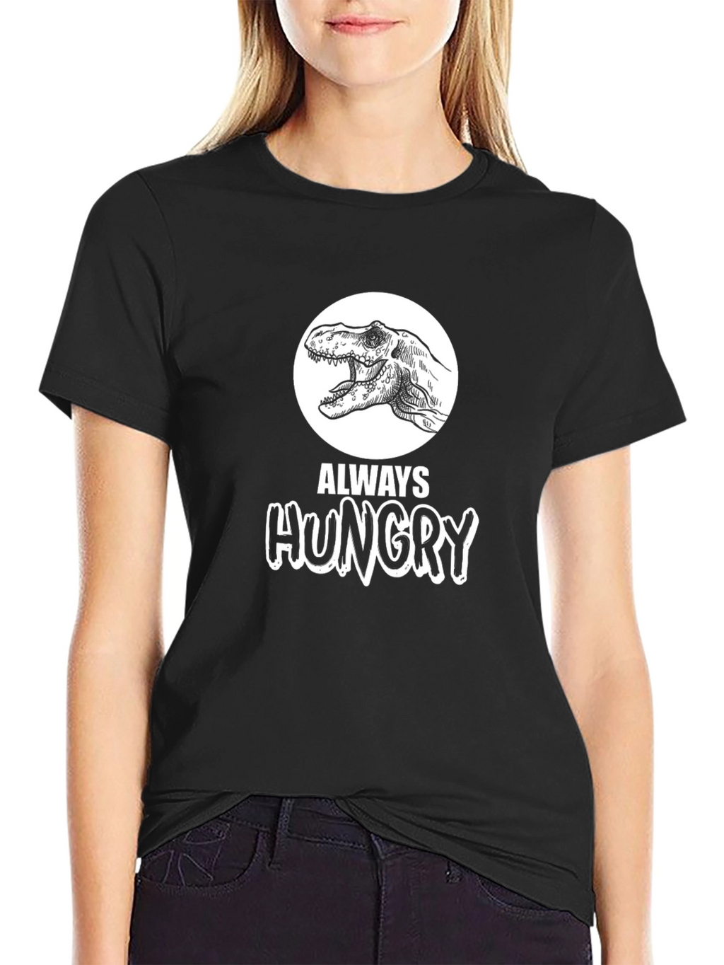 Always Hungry T-Rex Graphic Tee