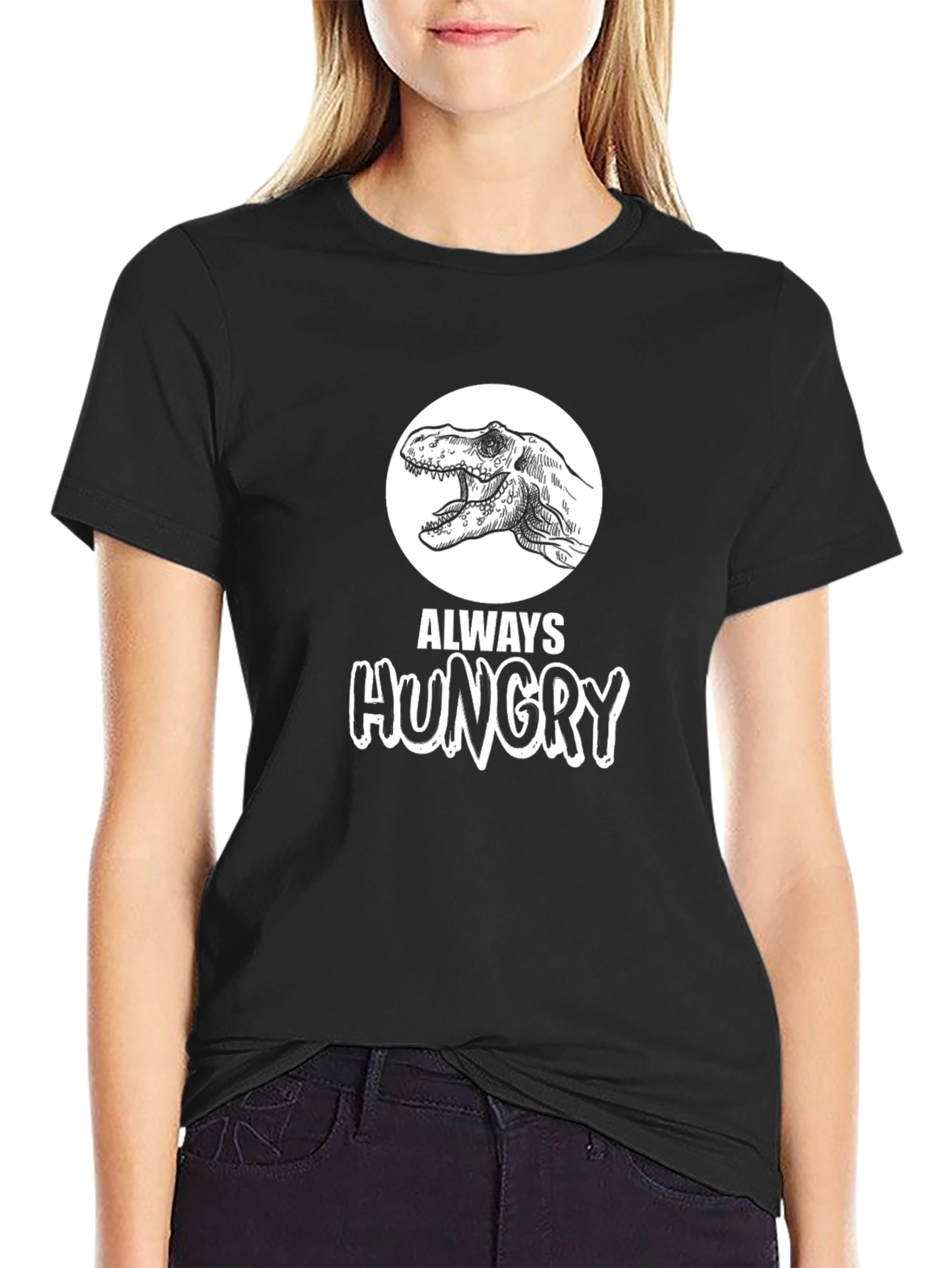 Always Hungry T-Rex Graphic Tee