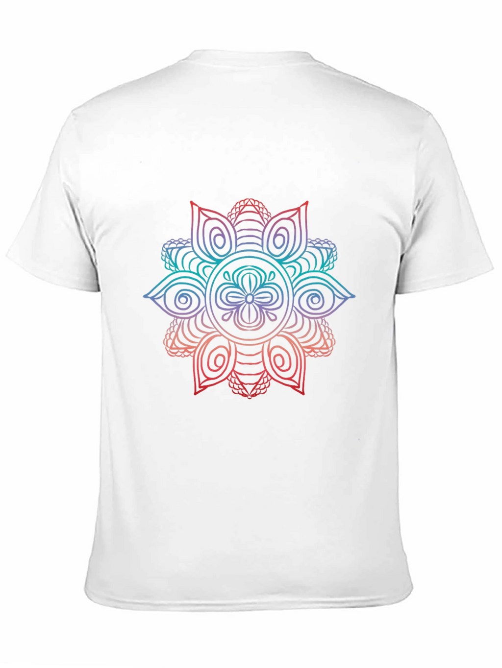 Mandala Graphic Black T-Shirt