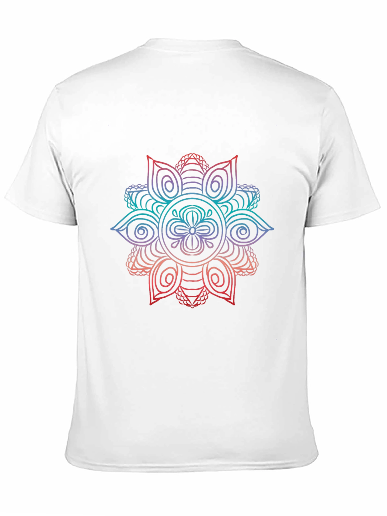 Mandala Graphic Black T-Shirt