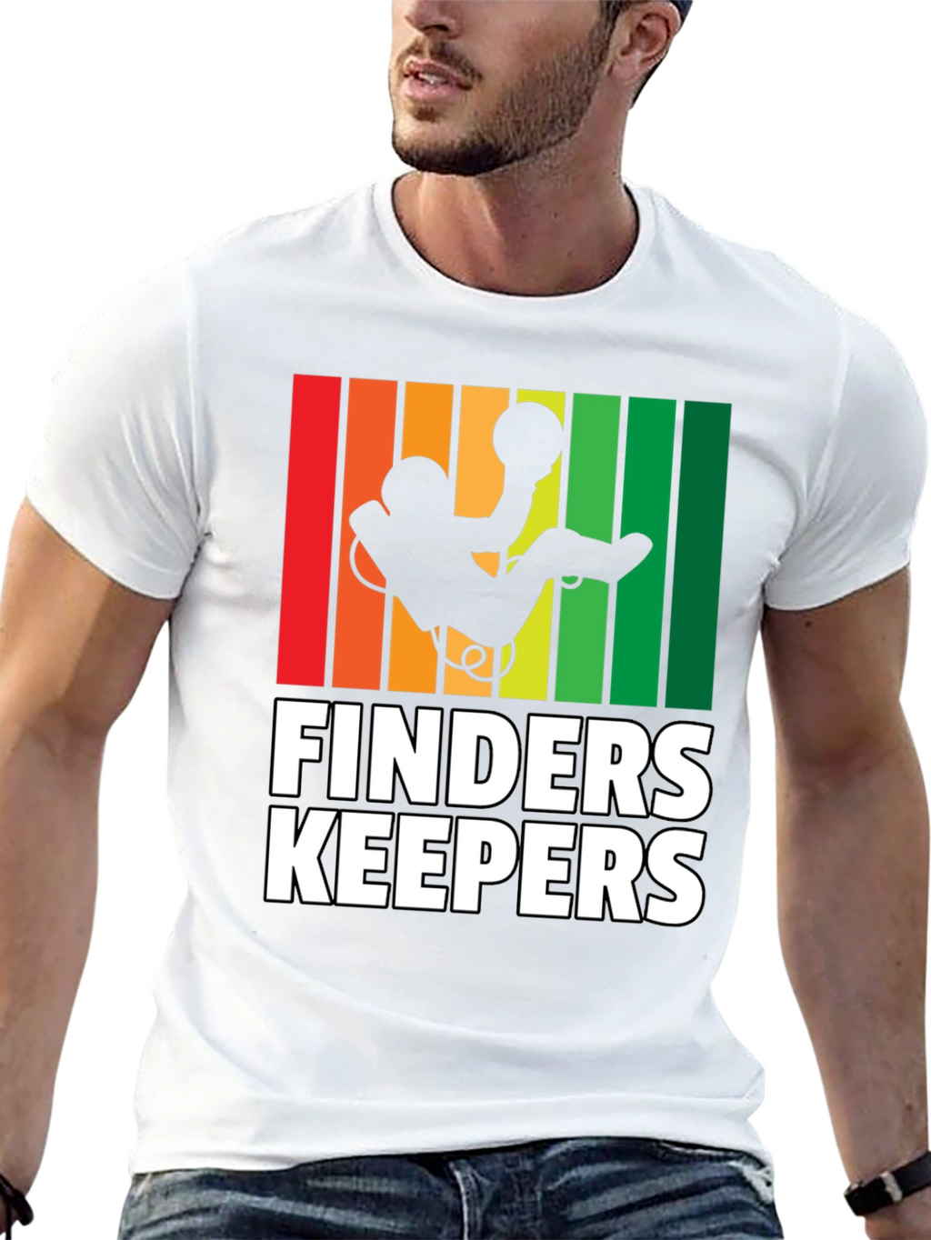Finders Keepers Scuba Diving T-Shirt Diver Gift