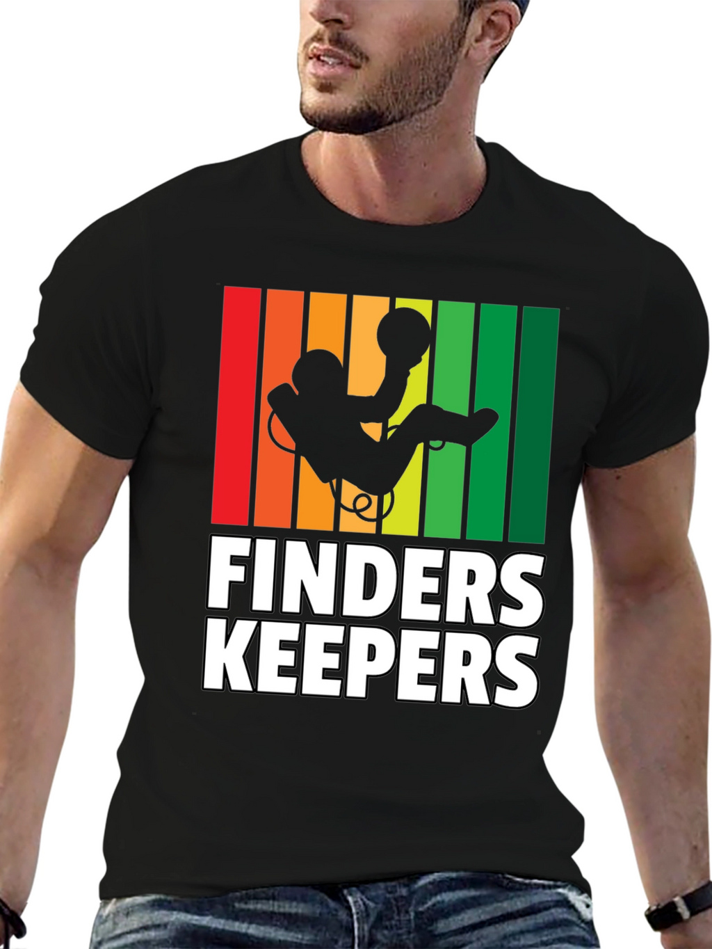 Finders Keepers Scuba Diving T-Shirt Diver Gift