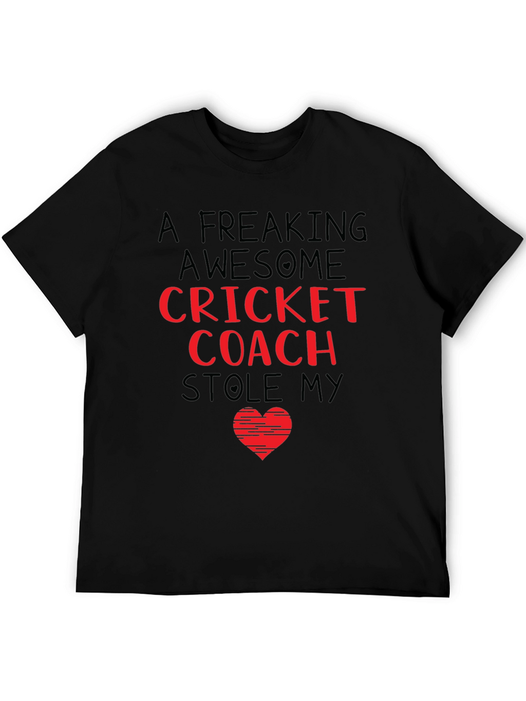 Awesome Cricket Coach Graphic Tee
