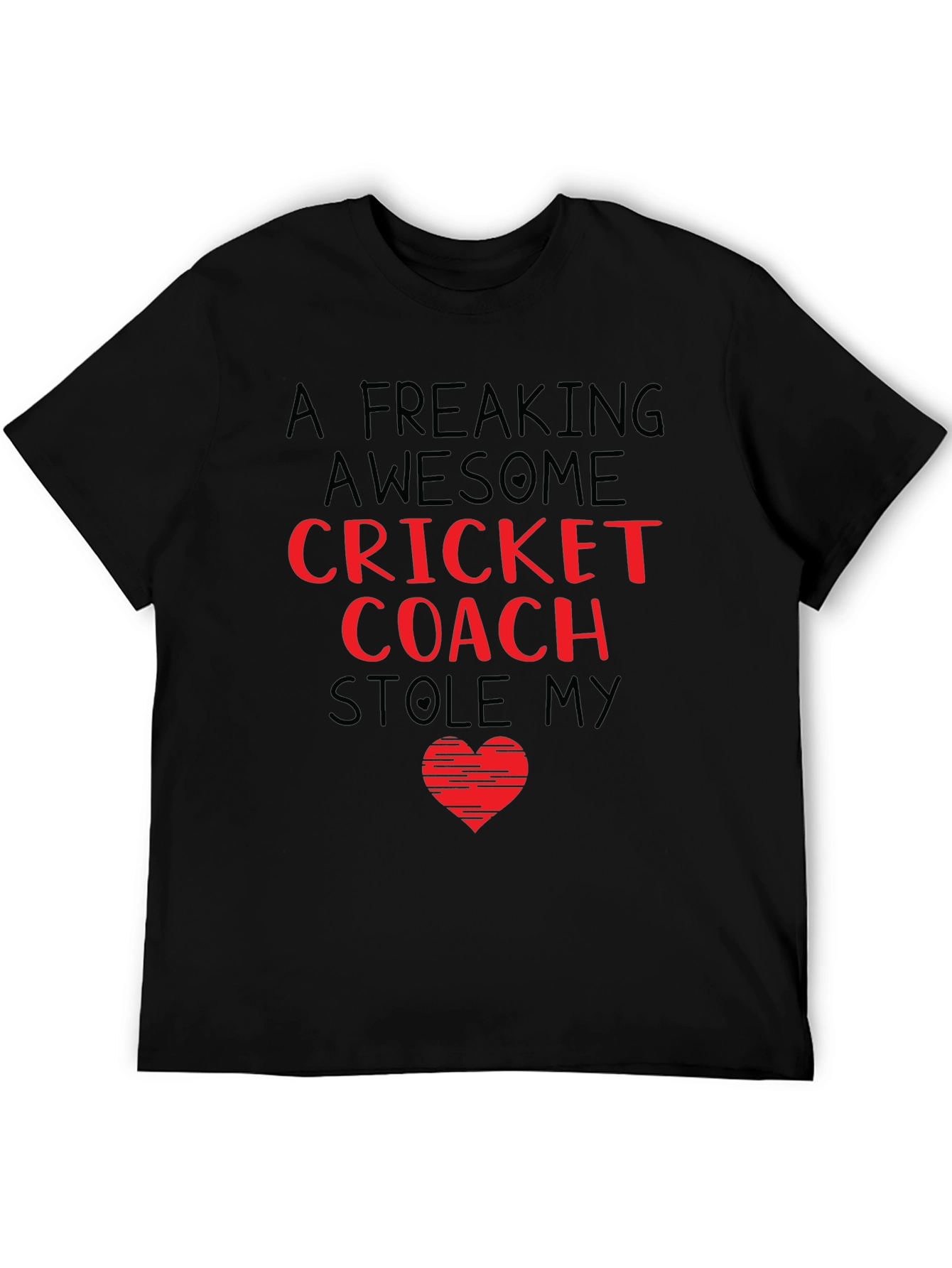 Awesome Cricket Coach Graphic Tee