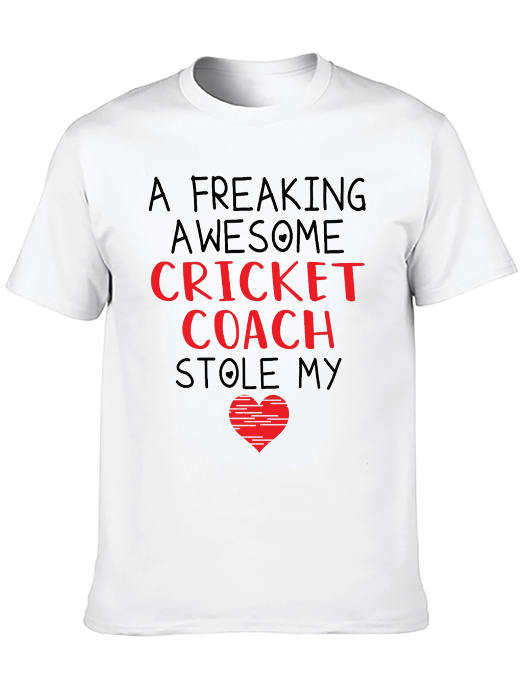 Awesome Cricket Coach Graphic Tee