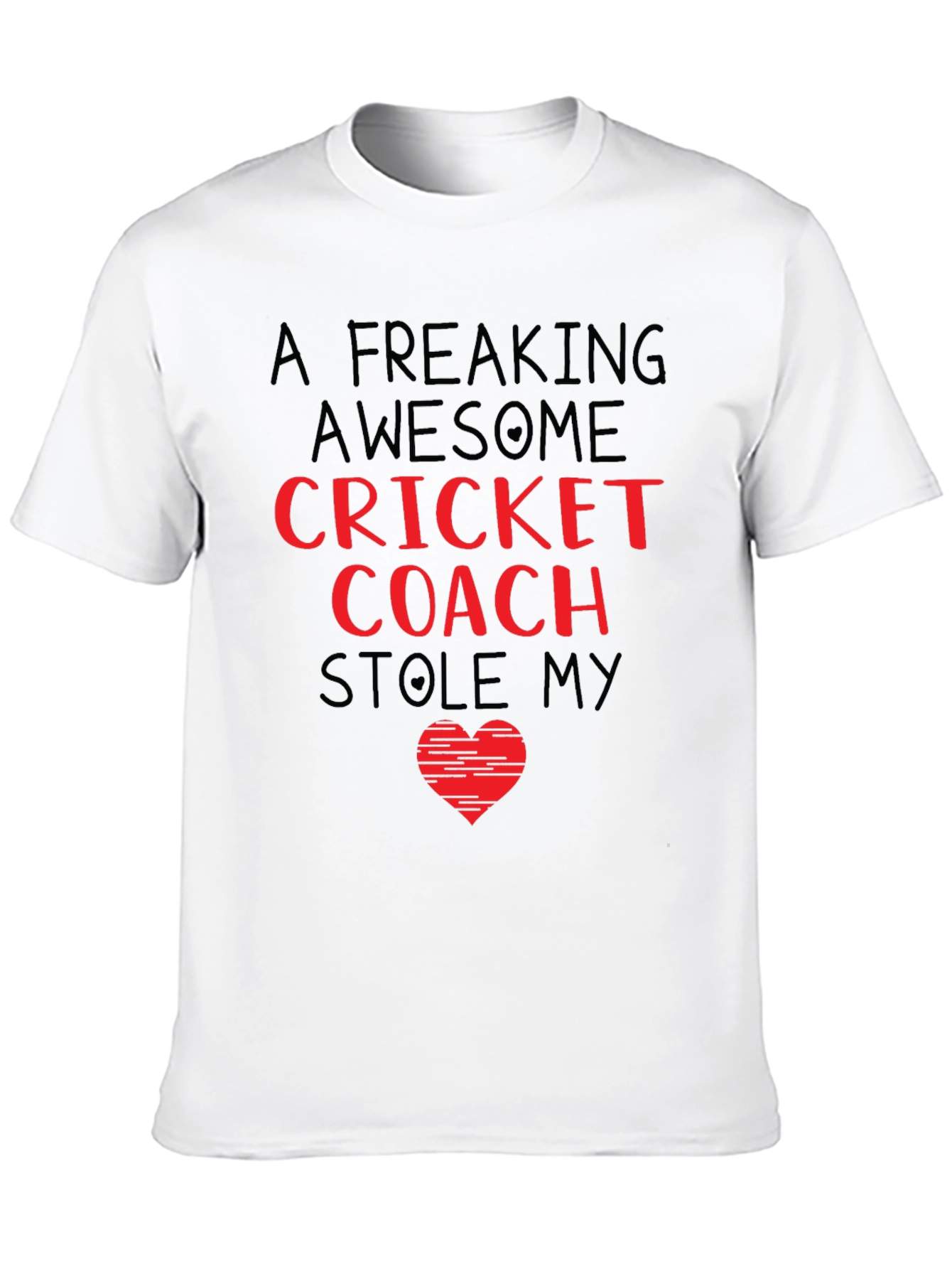 Awesome Cricket Coach Graphic Tee