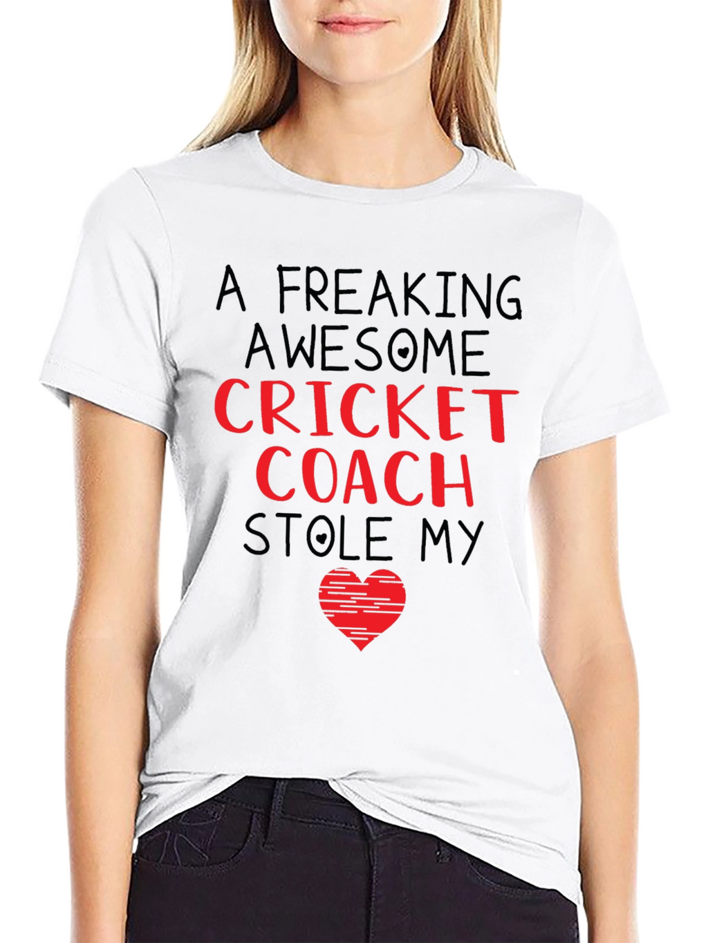 Awesome Cricket Coach Graphic Tee