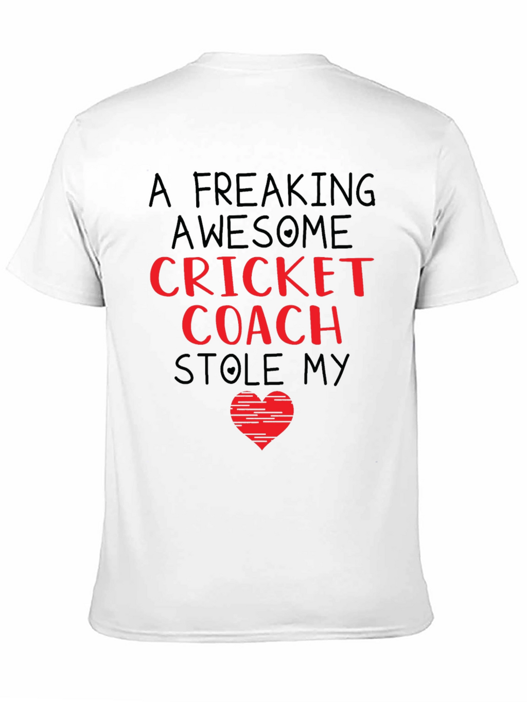 Awesome Cricket Coach Graphic Tee