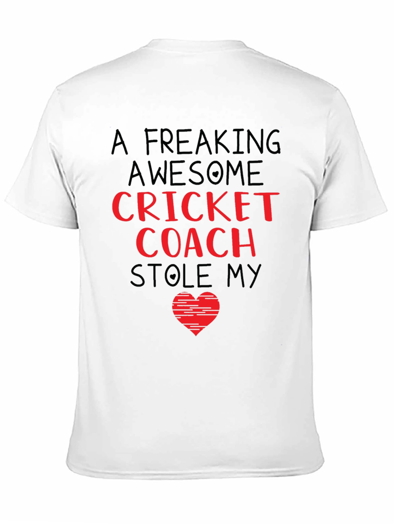 Awesome Cricket Coach Graphic Tee