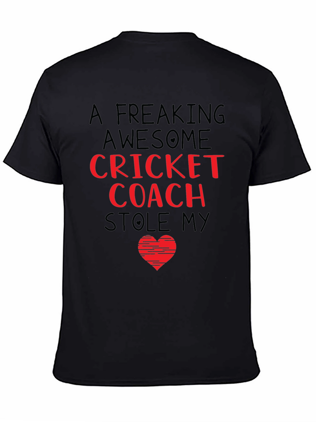 Awesome Cricket Coach Graphic Tee
