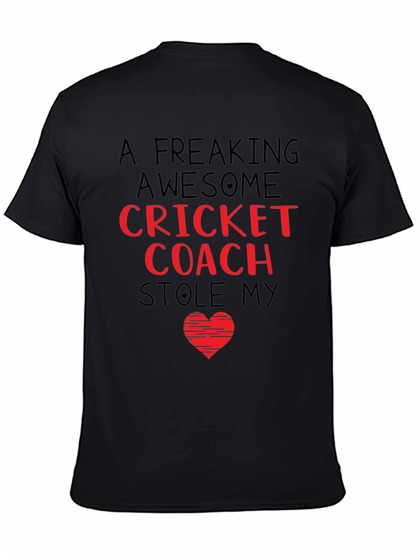 Awesome Cricket Coach Graphic Tee