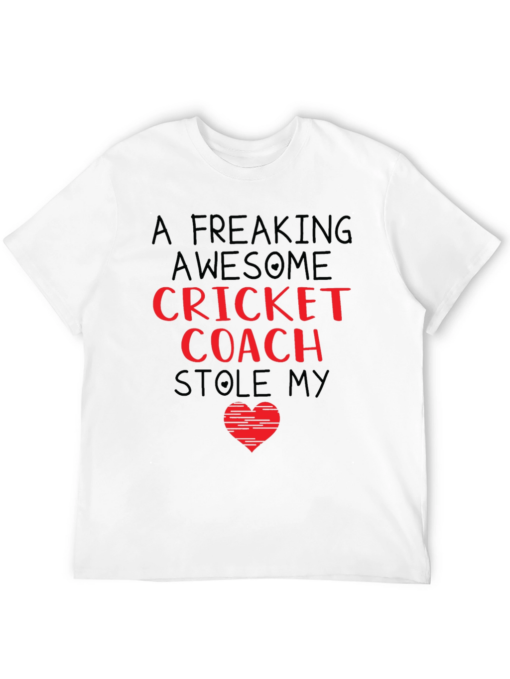 Awesome Cricket Coach Graphic Tee