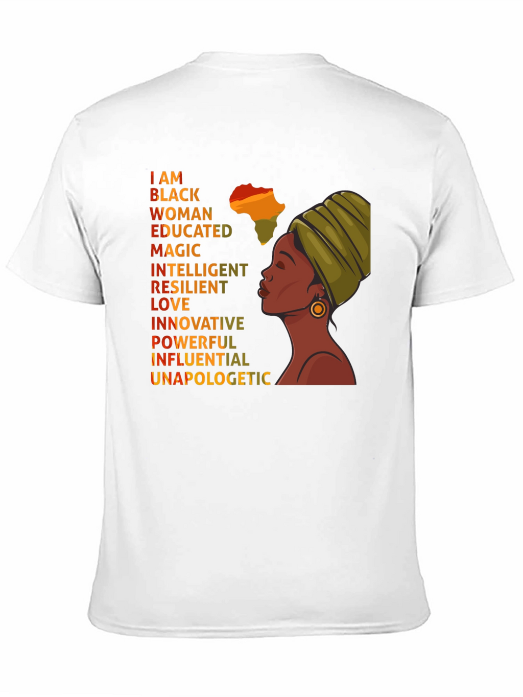 Empowered Black Woman Graphic Tee
