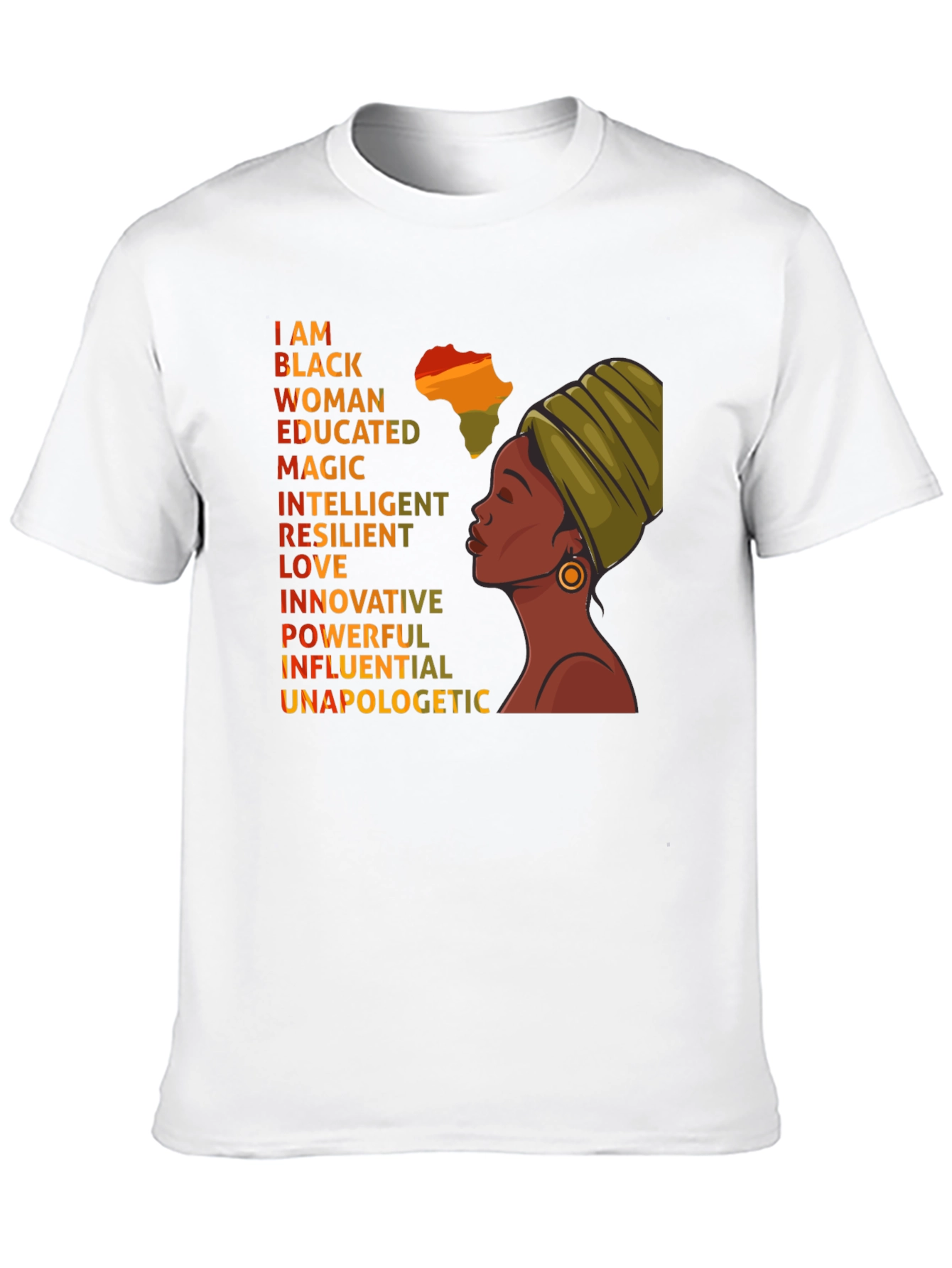 Empowered Black Woman Graphic Tee