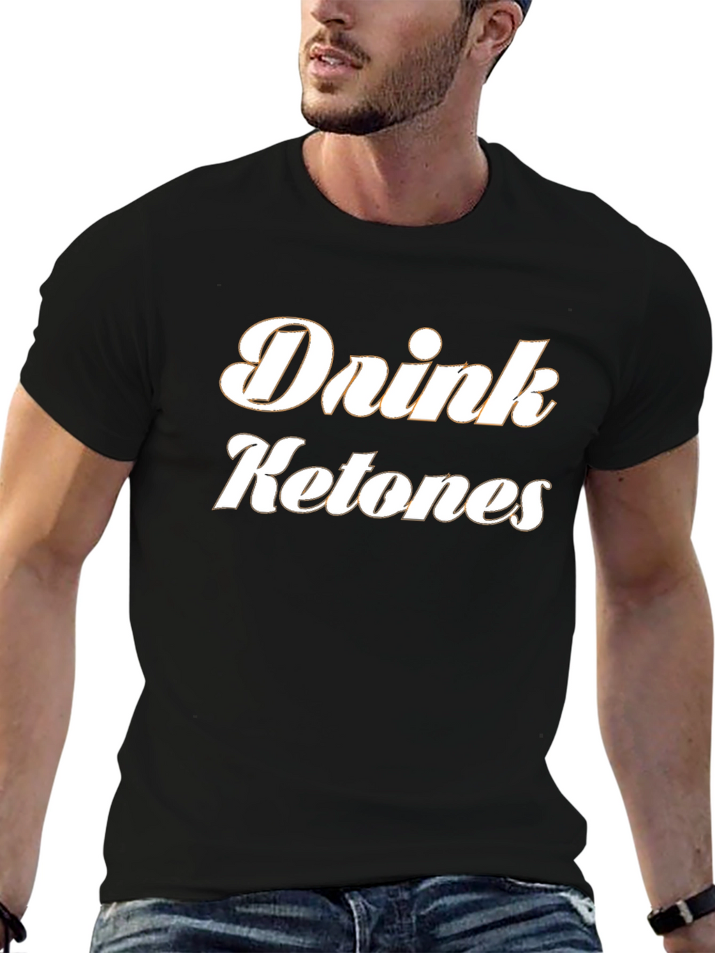 Drink Ketones Black T-Shirt