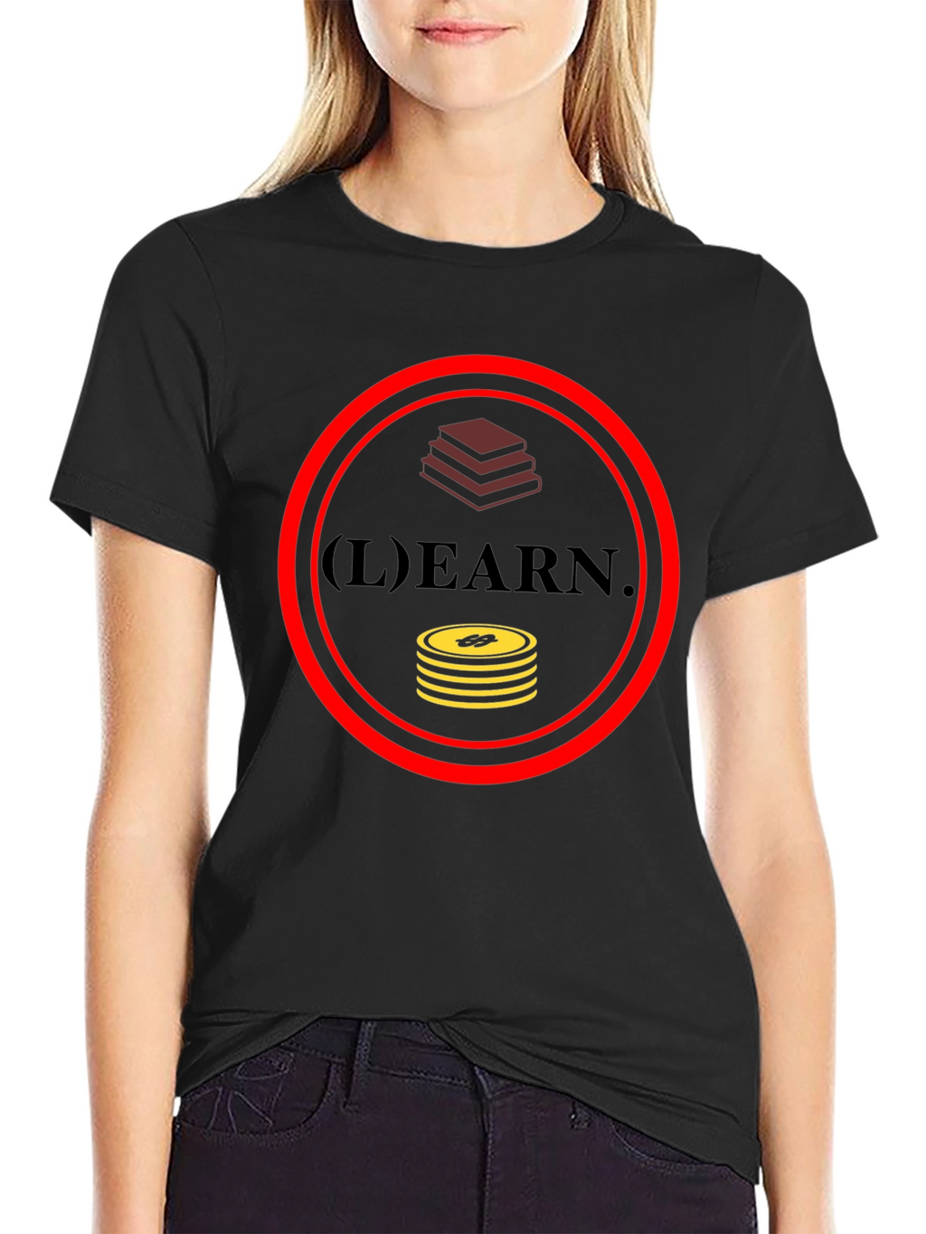 Learn and Earn Graphic T-Shirt