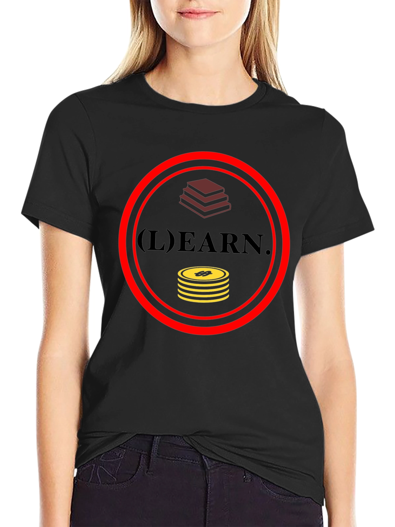 Learn and Earn Graphic T-Shirt