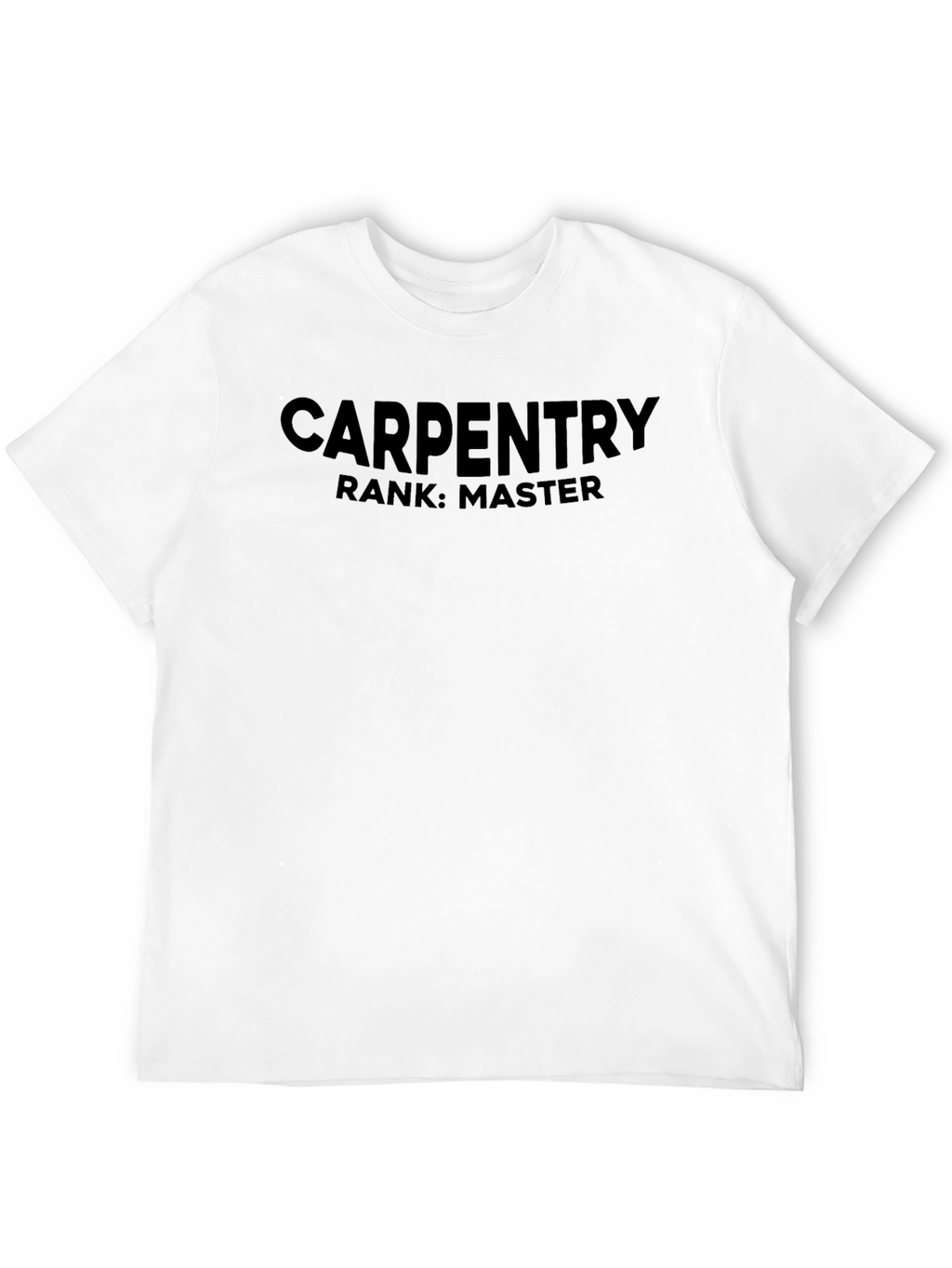 Carpentry Master Rank Black T-Shirt