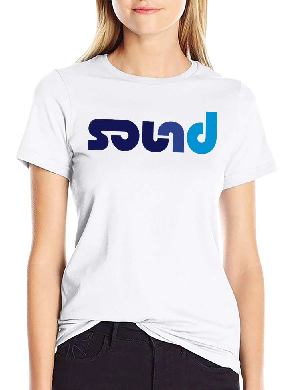 Sound Graphic Tee - Black