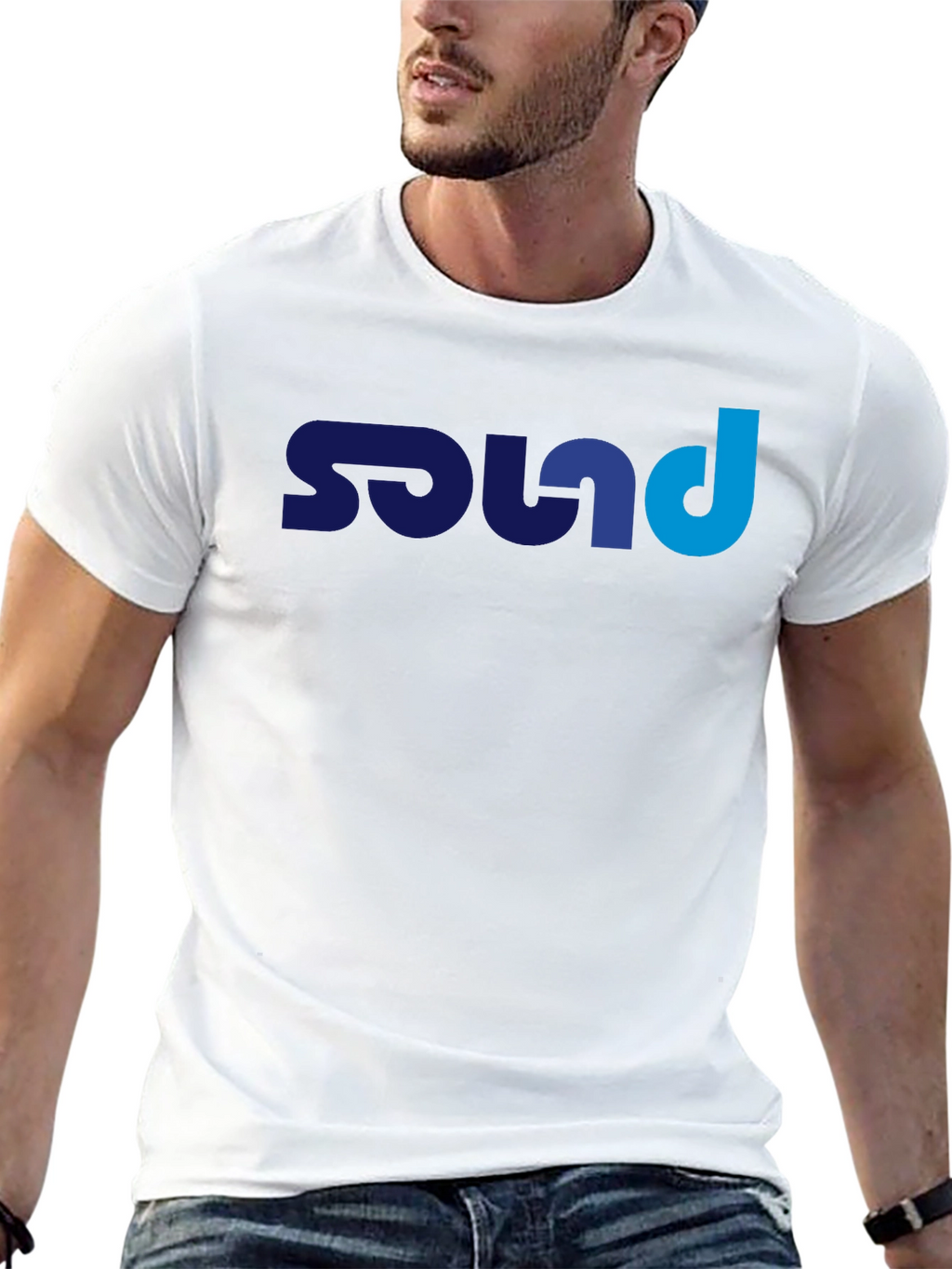 Sound Graphic Tee - Black