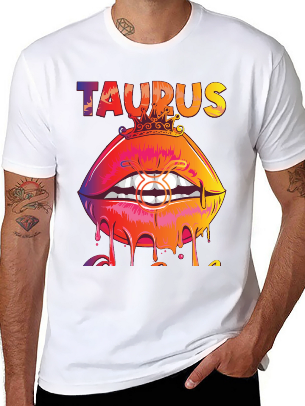 Taurus Lips Graphic Tee