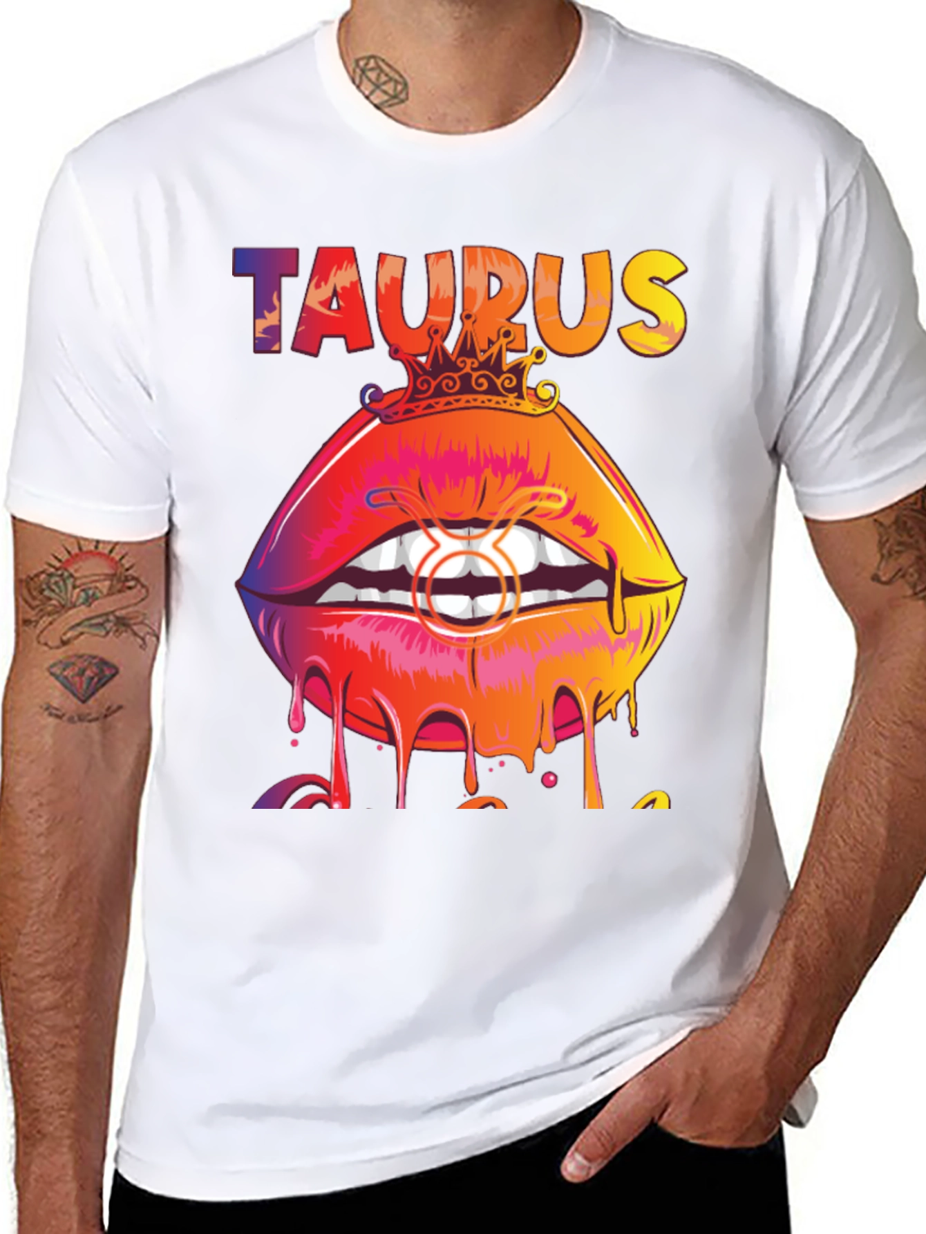 Taurus Lips Graphic Tee