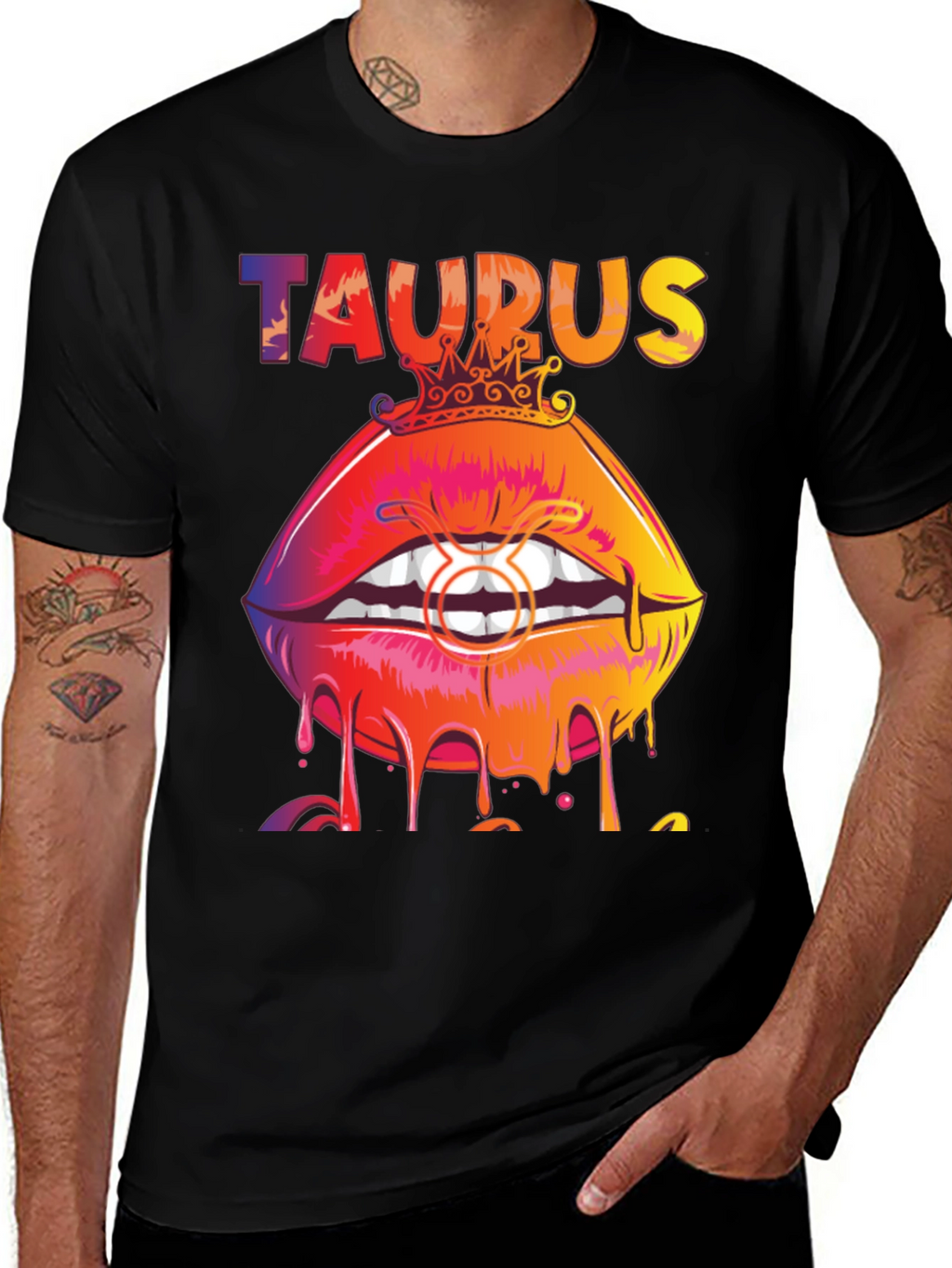 Taurus Lips Graphic Tee