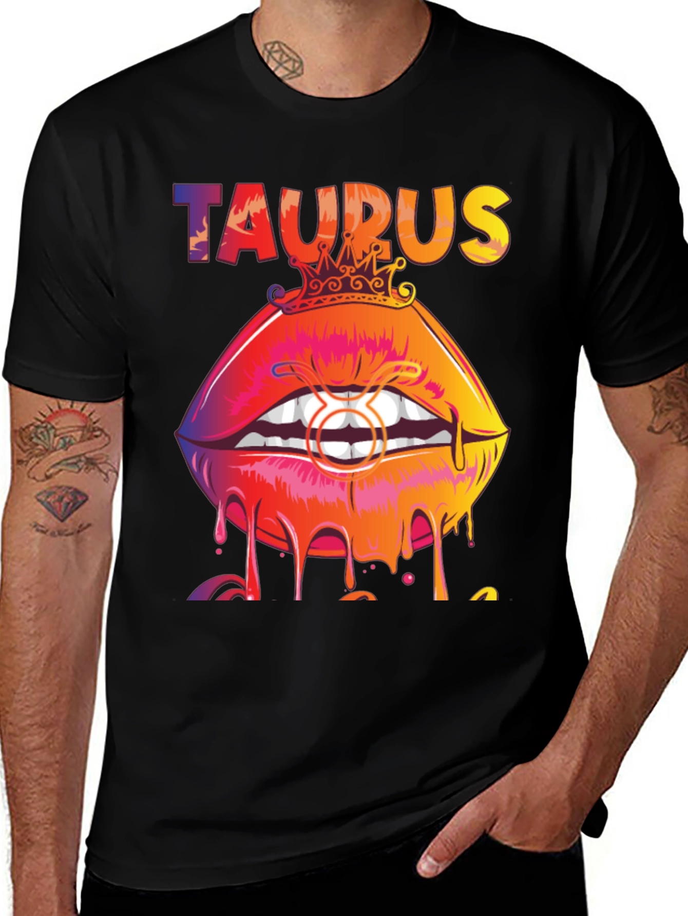 Taurus Lips Graphic Tee