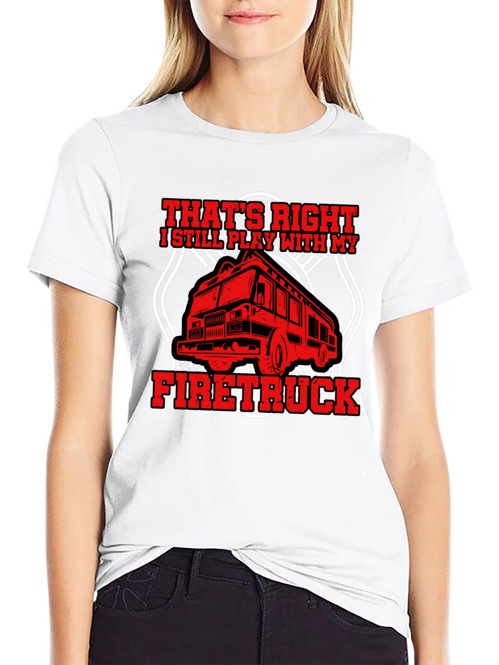 Firetruck T-Shirt - Play With My Firetruck